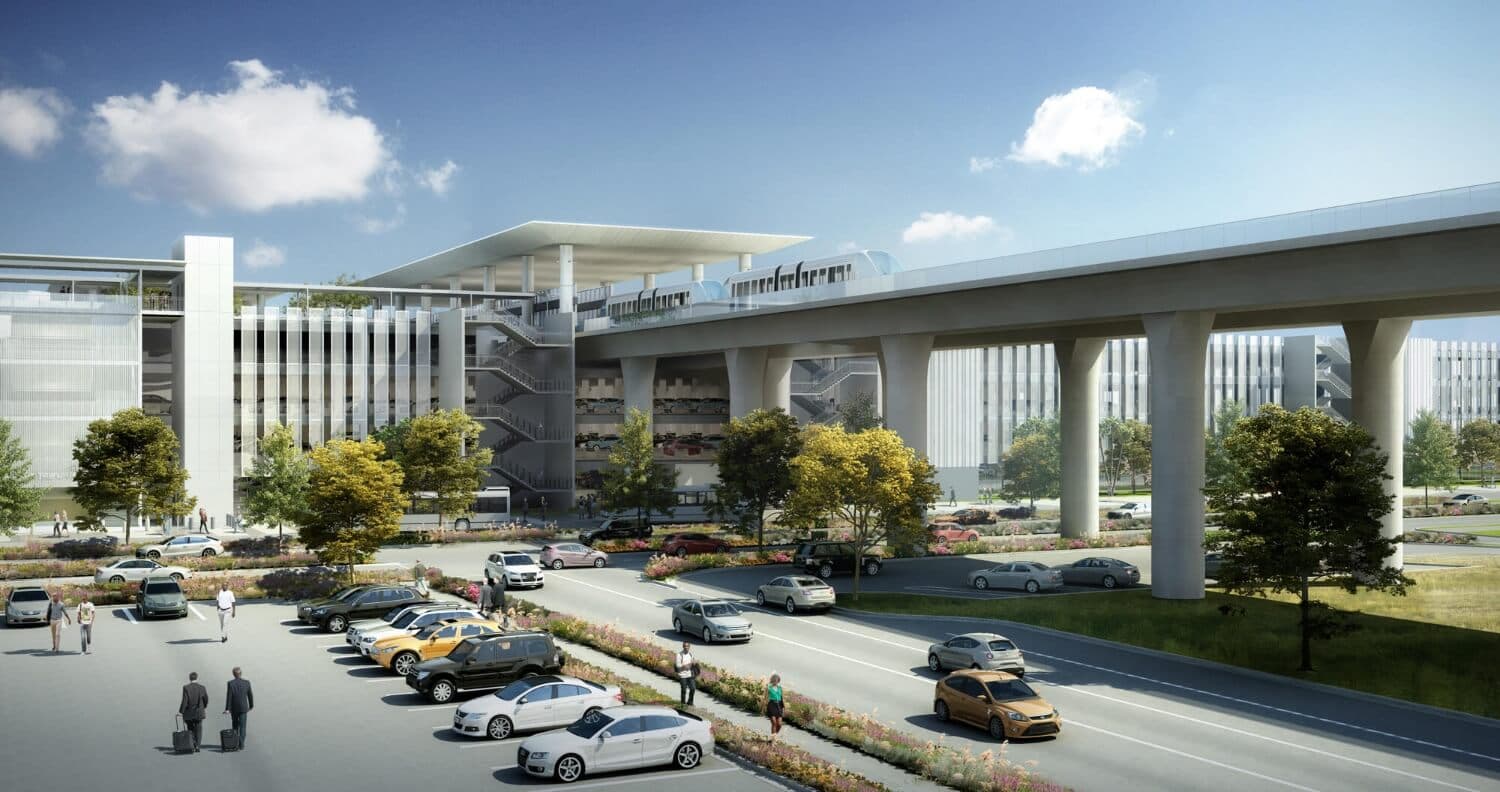 LAX Consolidated Rental Car Facility - Image 1